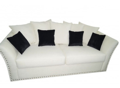 Classic Design Couch Upholstery Sofa Three Seater Fabric Couches Sofas 3 Seater
